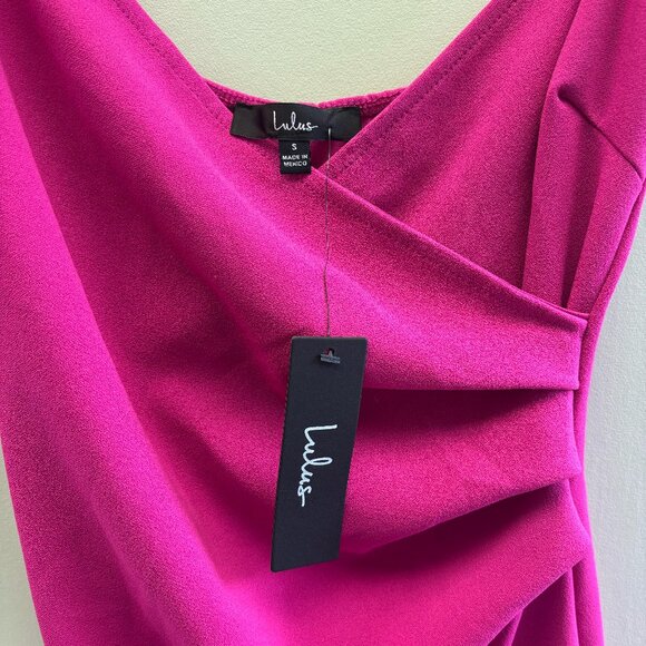 LULUS FUCHSIA MAXI DRESS- NWT - Picture 3 of 3